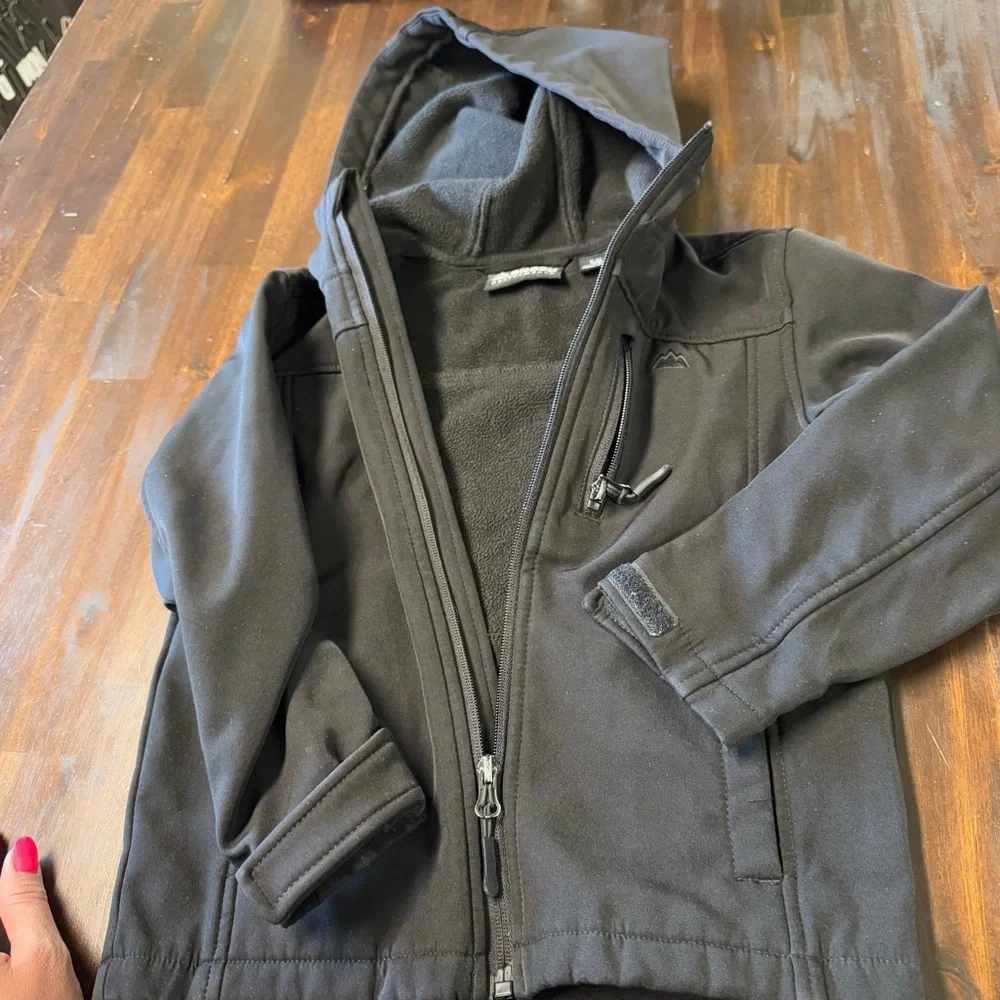 🏔️ Snozu Kids Black Jacket 🧥